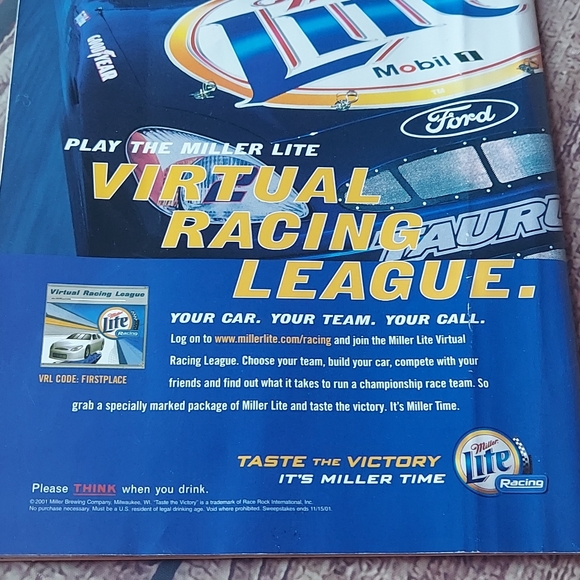 Vintage Earnhardt Advertisment Posters/Tribute Racing Magazine - Picture 6 of 13